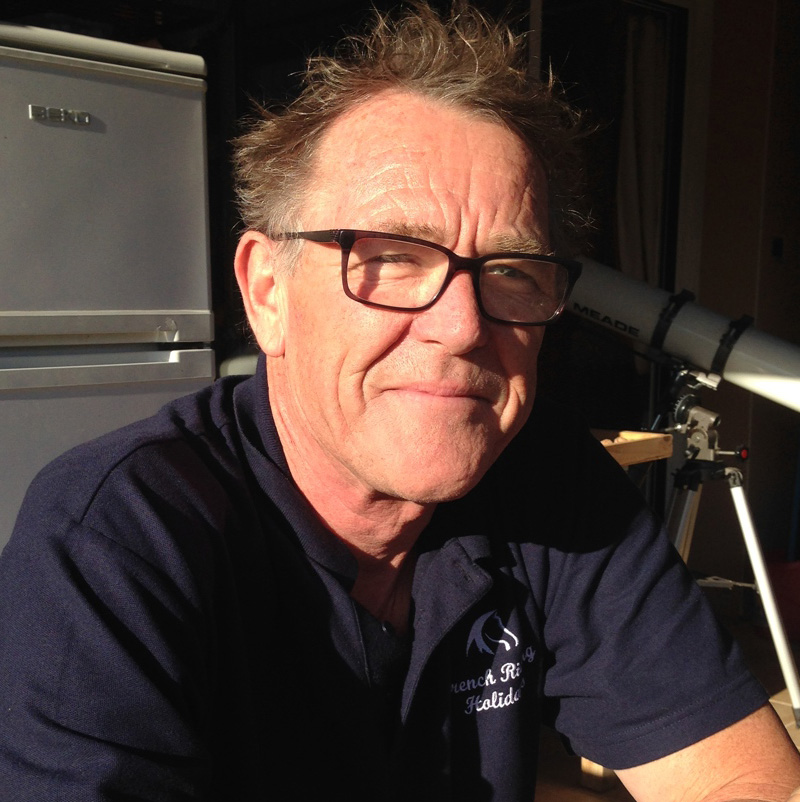 Derek has lived in France for the last 17 years and has a passion for horses and the countryside